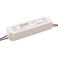 Auforua® AC220V a DC 12V 60W 5A Estabilizado Fuente de Alimentación LED Transformador – Voltaje Constante- IP67…